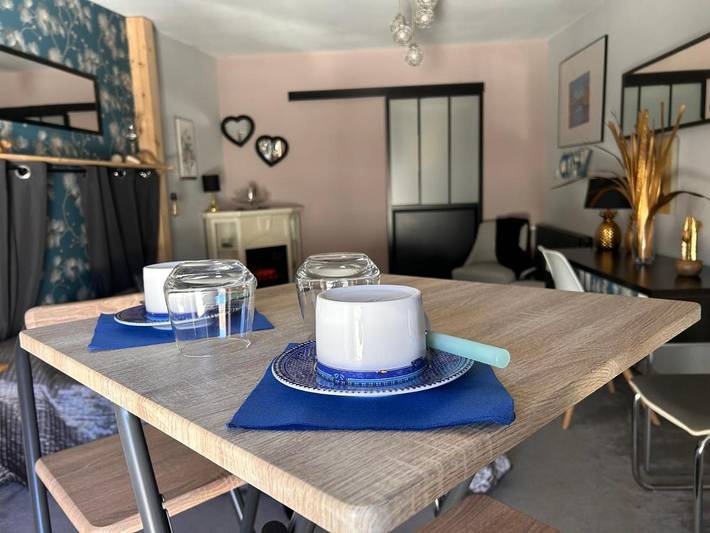 Chambre d’hôte pour 2 personnes, avec jacuzzi et terrasse
