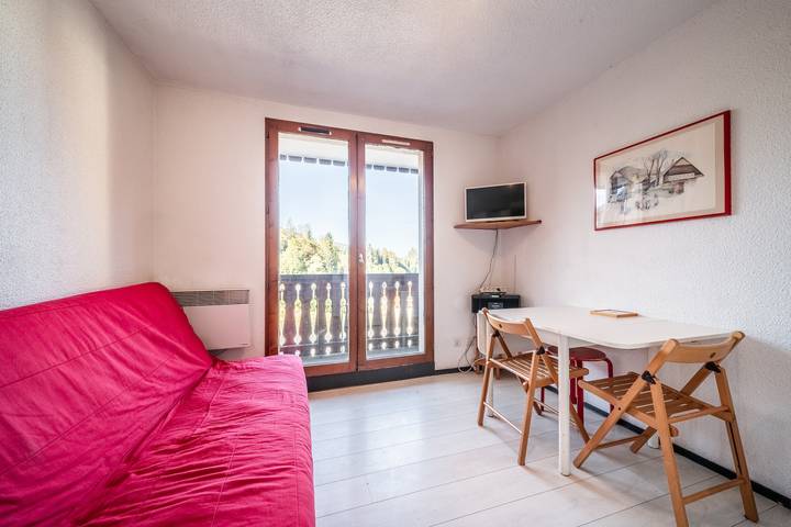 Location de vacances pour 4 personnes, avec balcon, animaux acceptés dans Les Carroz