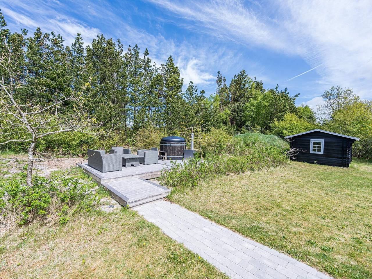 Luxurioses Refugium in Henne Strand in Henne, Filsø See