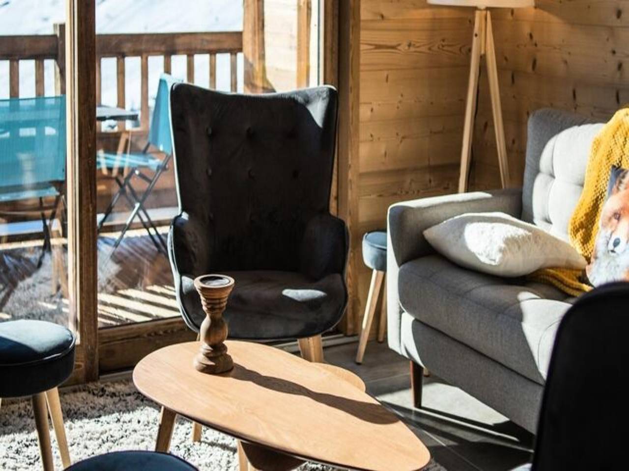 Ganze Wohnung, Wunderschönes Duplex an der Piste, Panoramablick in La Toussuire, Fontcouverte-la-Toussuire