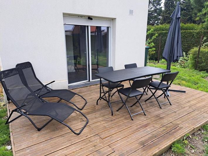 Maison de vacances pour 4 personnes, avec Terrasse et Jardin à Lens