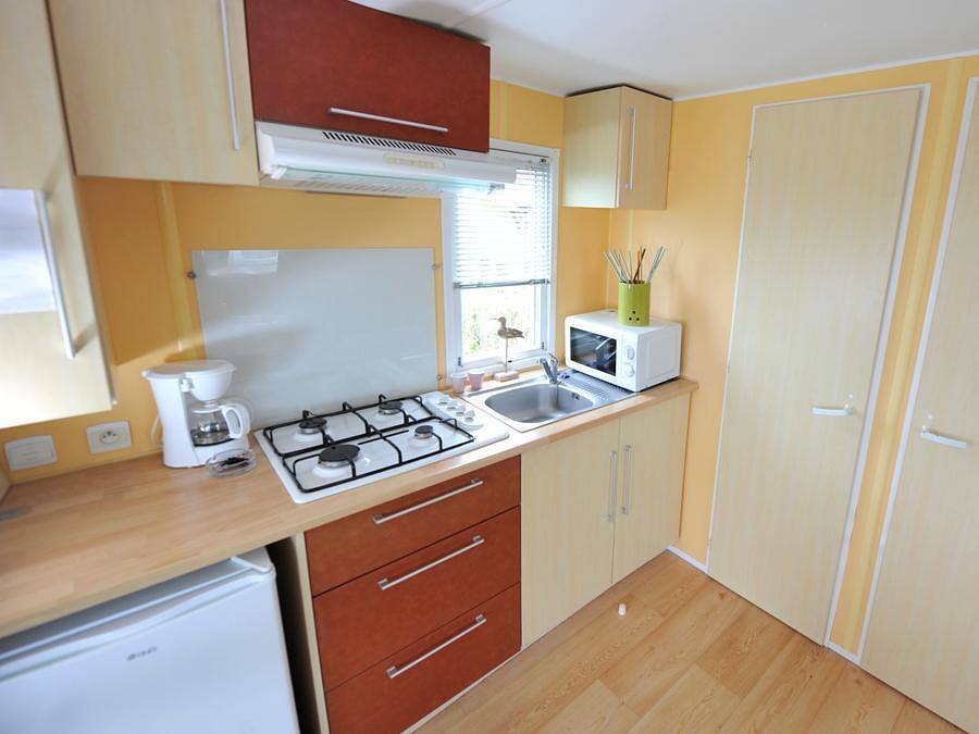 Camping de La Motte - Mobilhome 2 personnes - Cottage Super Astria 2 Places in Quend, Région d'Abbeville