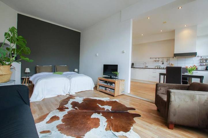 Vakantiewoning voor 3 personen, with Terras and Tuin as well as Uitzicht in Delft