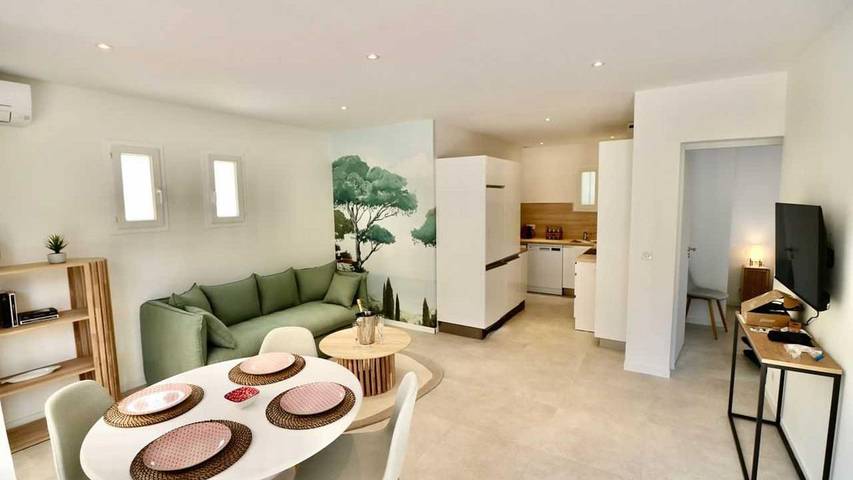 Appartement de vacances pour 5 personnes, avec piscine