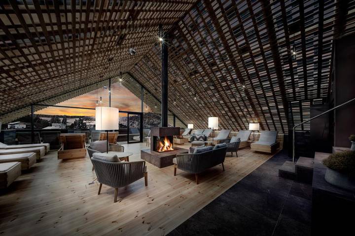 Hotel für 2 Personen, mit Ausblick und Pool sowie Terrasse und Sauna, mit Haustier - 1