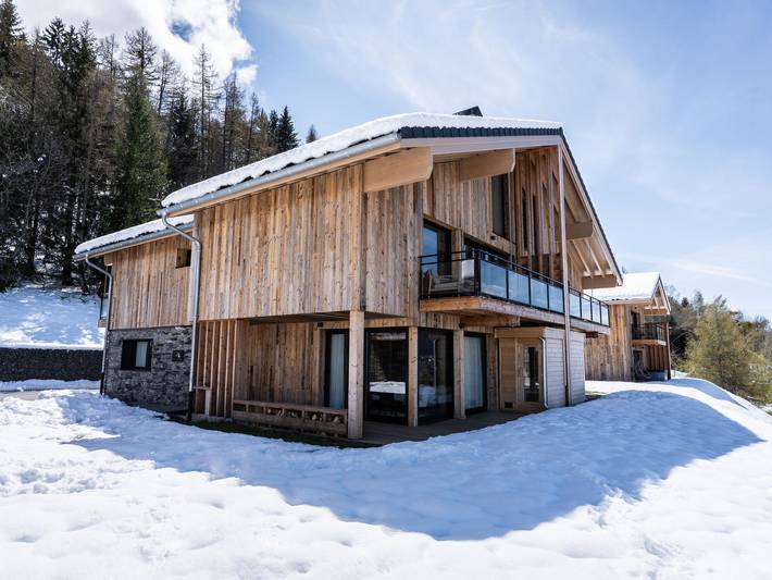 Chalet pour 12 personnes, avec balcon et sauna