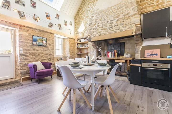 Gîte pour 4 personnes, avec jardin