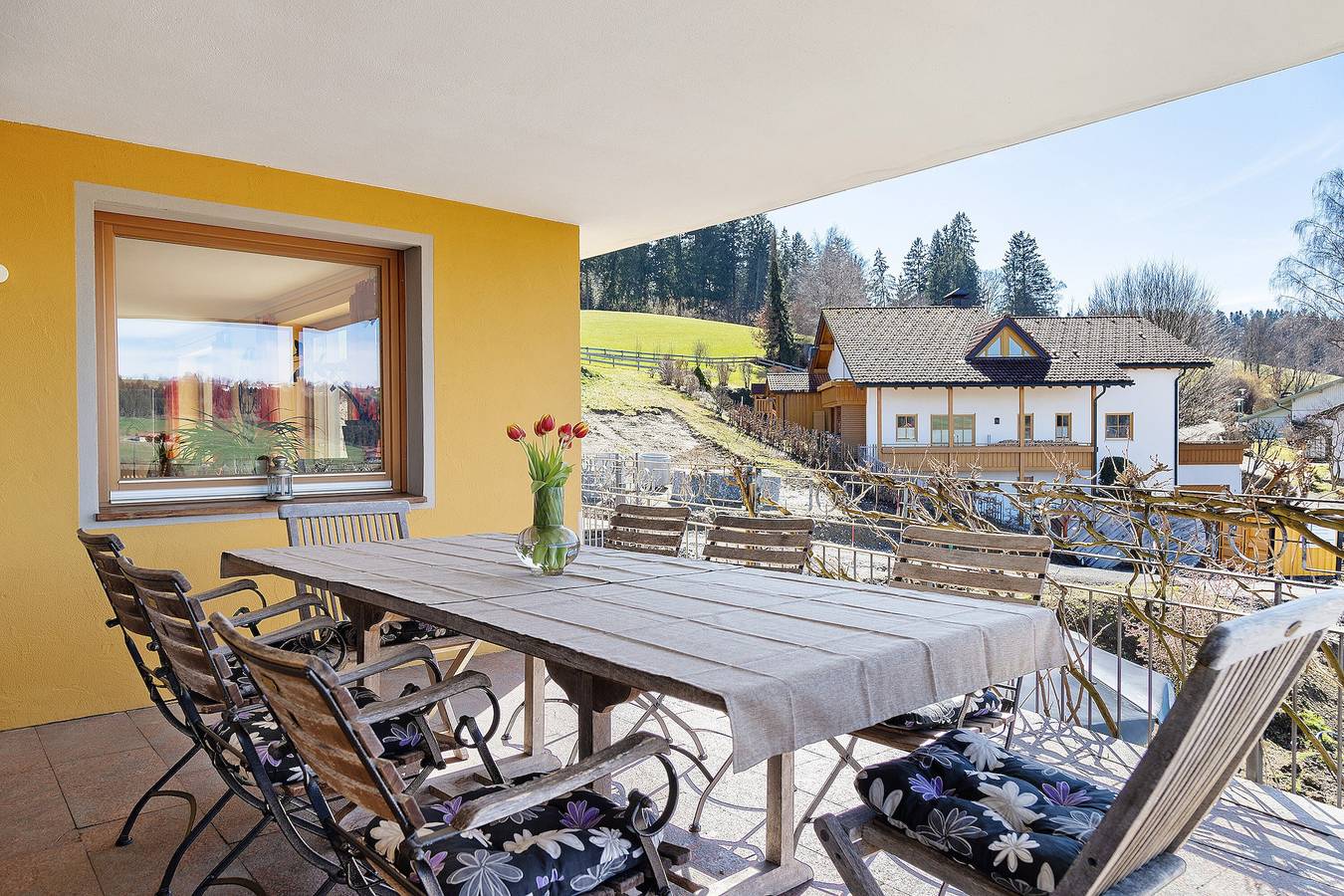 Ganze Wohnung, Ferienwohnung 'Lichtblick' mit Bergblick, Balkon und Wlan in Weiler-Simmerberg, Bayerisch Schwaben