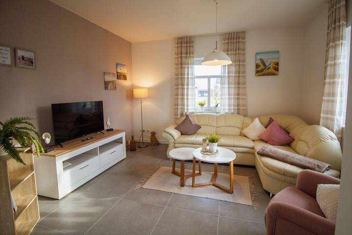 Ferienhaus für 4 Personen, mit Terrasse und Garten sowie Ausblick in Manslagt