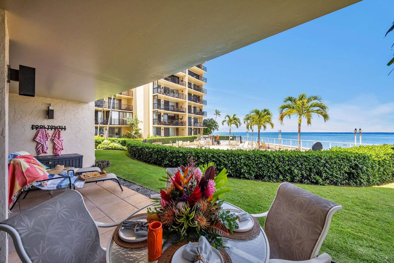 Geheel appartement, Zen by the Sea | Ground-Level Paradise with Ocean Views & Whales Watching! in Kahana, Napili-Honokowai