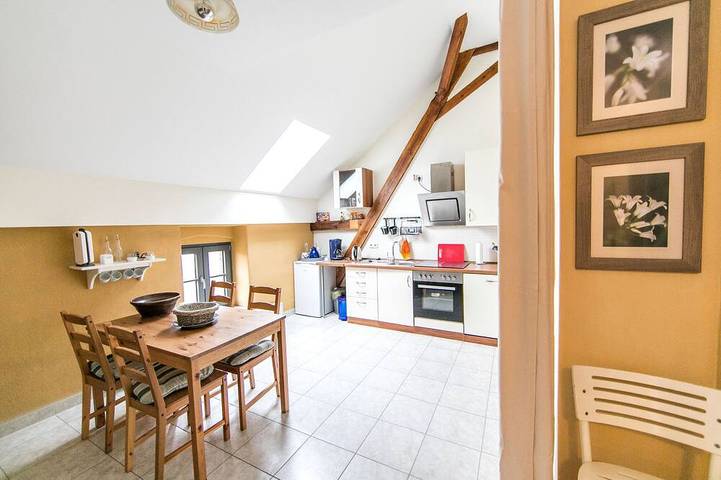 Ferienwohnung für 2 Personen, mit Balkon und Garten