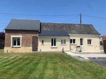 Gîte pour 4 personnes, avec terrasse et jardin à Pendé (Somme)