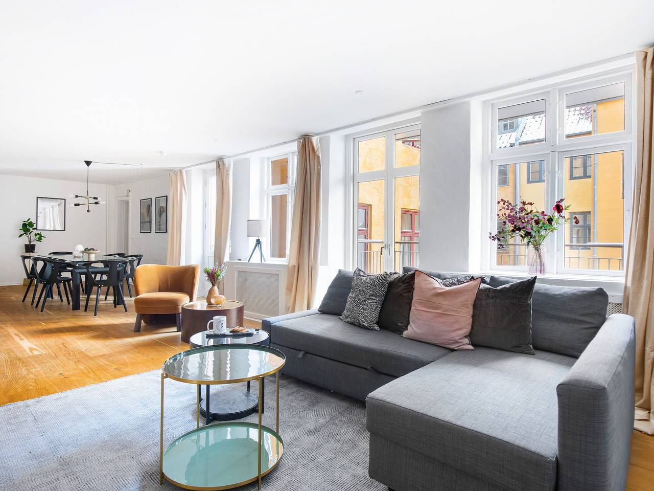 Ganze Wohnung, City 1- Angenehme 4-Bett-Wohnung im Zentrum von Kopenhagen in Kopenhagen Zentrum, Kopenhagen