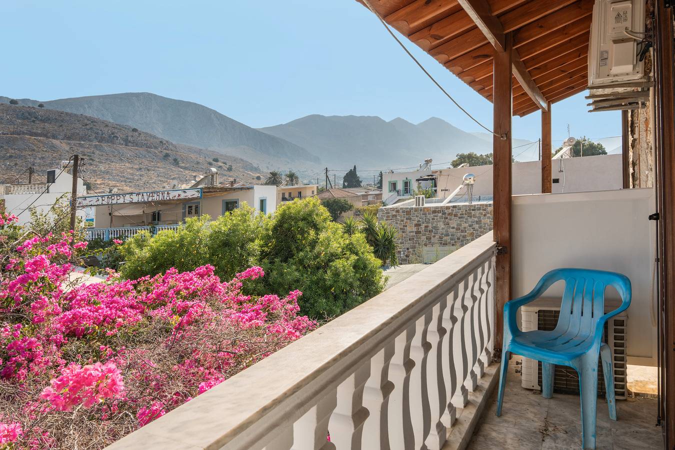Chambre d'hôtes 'Chambre No 13' avec vue sur la mer, Wi-Fi et climatisation in Kalymnos