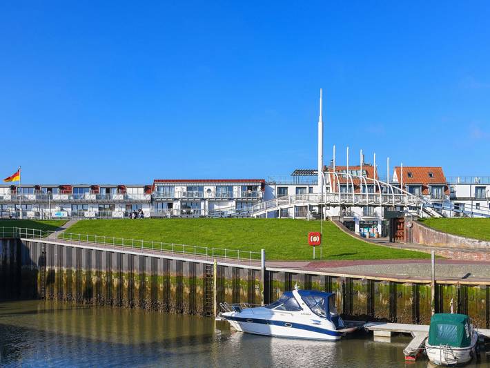 Bungalow für 2 Personen, mit Balkon an der Nordsee