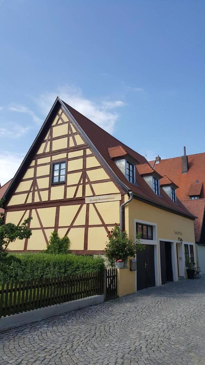 Ferienhaus für 2 Personen, mit Terrasse und Ausblick sowie Garten in Dinkelsbühl