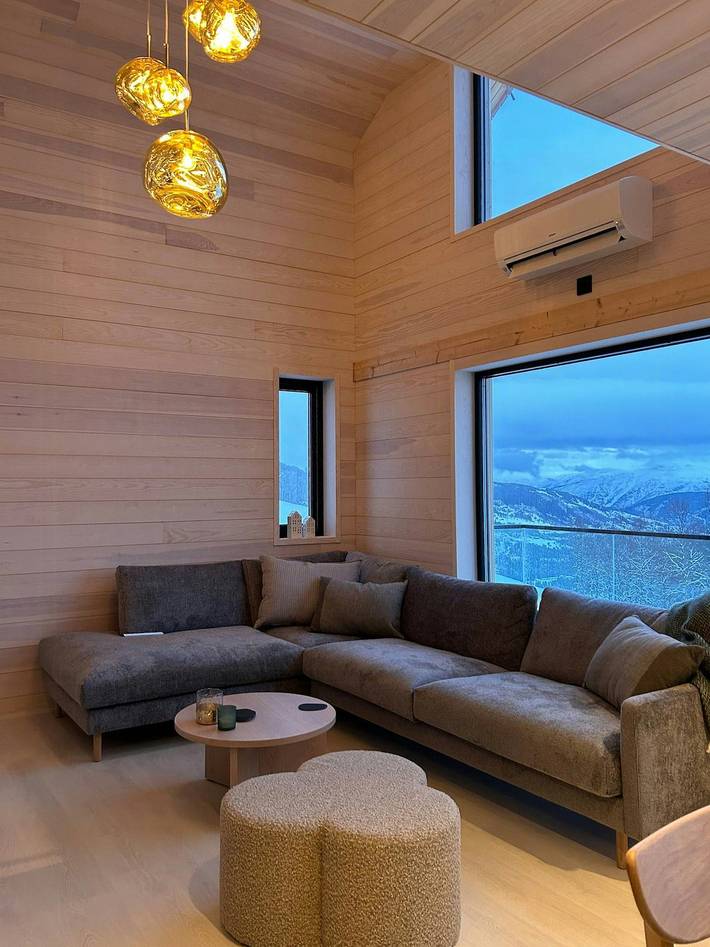 Moderne Kabine mit persönlicher Note in Sogndal