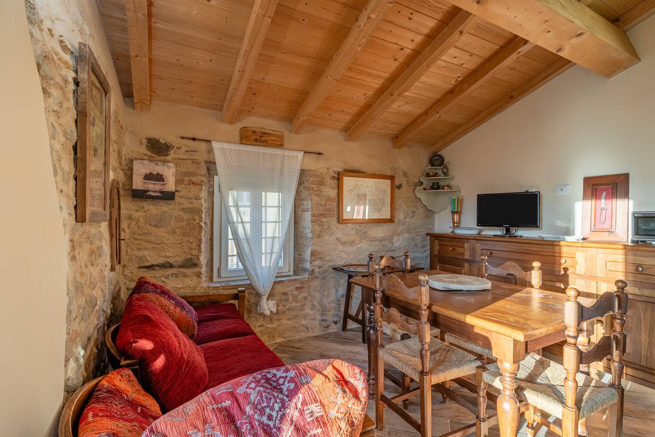 Maison de vacances « La Capanna Di Arturo Premier Étage » avec vue montagne, Wi-Fi, climatisation in Capannori, Province de Lucca