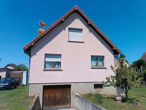 Cottage pour 2 personnes, avec vue et jardin à Ungersheim