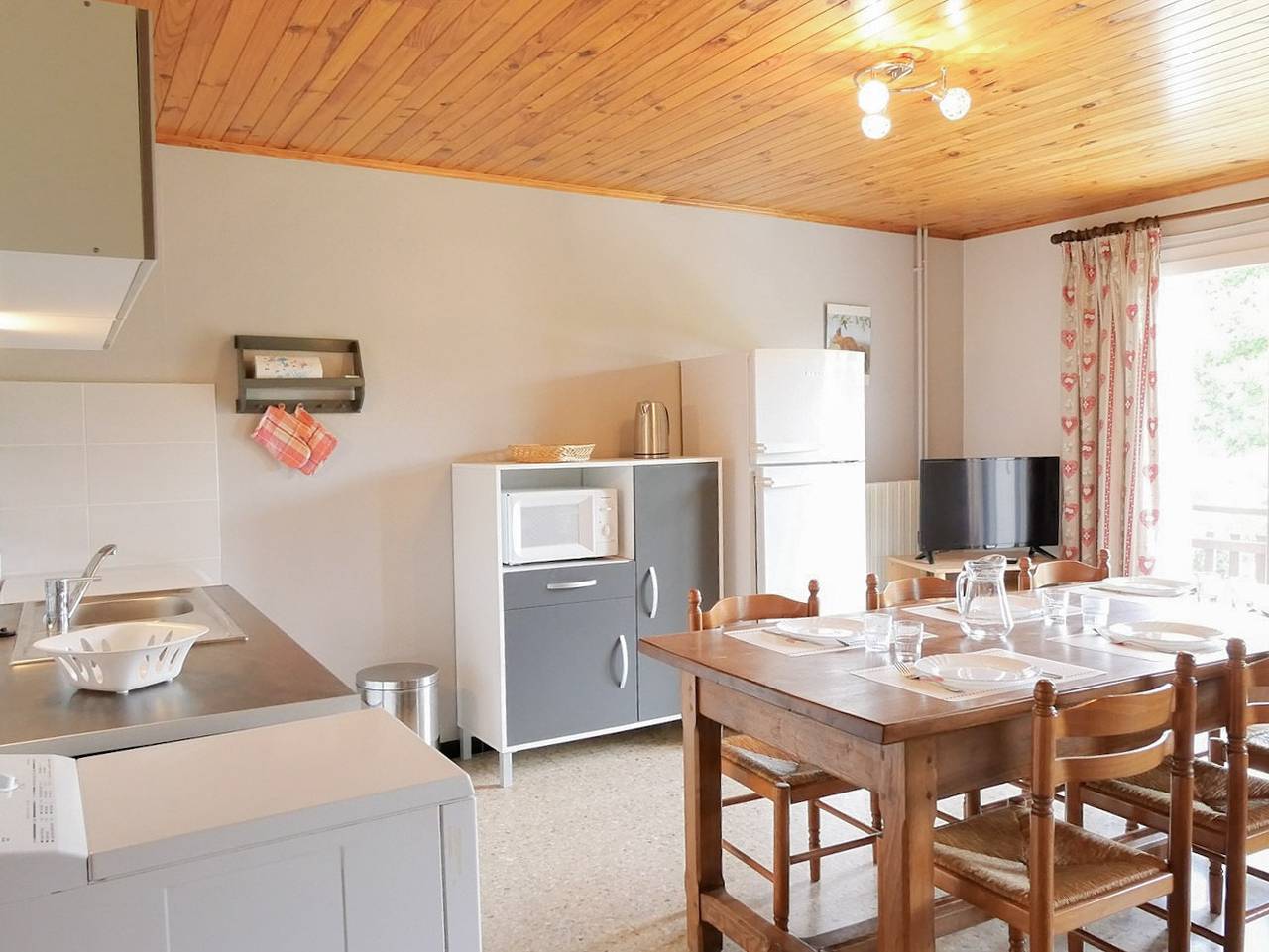 Gîte für 6 Personen mit Balkon in Saint-Jean-Saint-Nicolas, Nationalpark Écrins