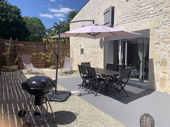 Gîte pour 5 personnes, avec terrasse, animaux acceptés à Port-d'Envaux