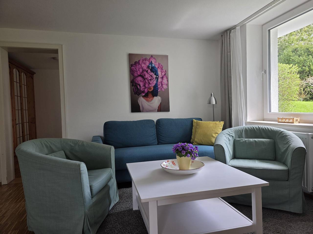 Apartamento vacacional entero, Appartement/Fewo, Dusche, Wc, 1 Schlafraum in Isny, Isny im Allgäu