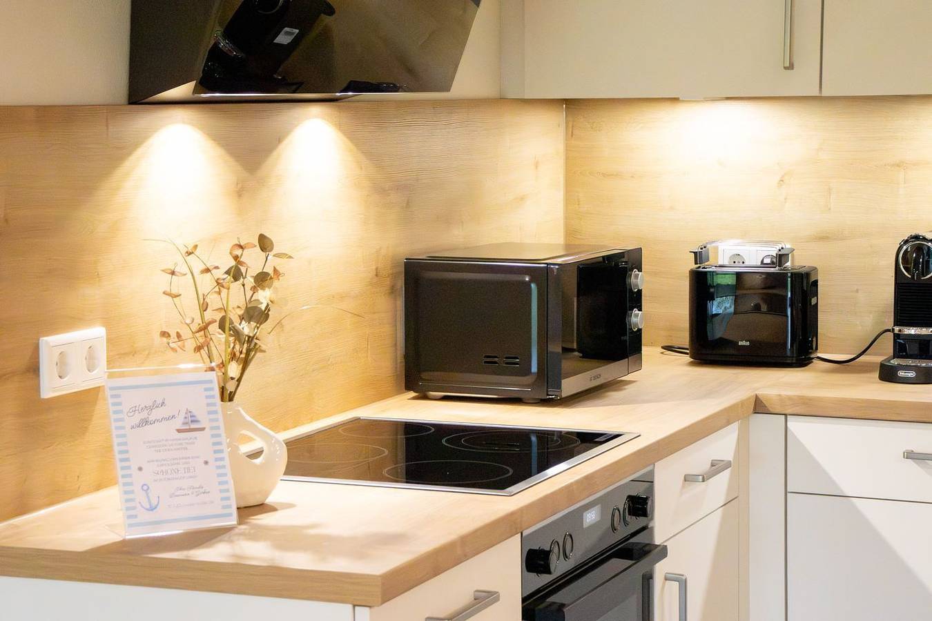 Apartamento entero, Schöne Tiet – Frische Auszeit. Modern. Terrasse mit Rasenfläche. Strandnah. in Tossens, Butjadingen