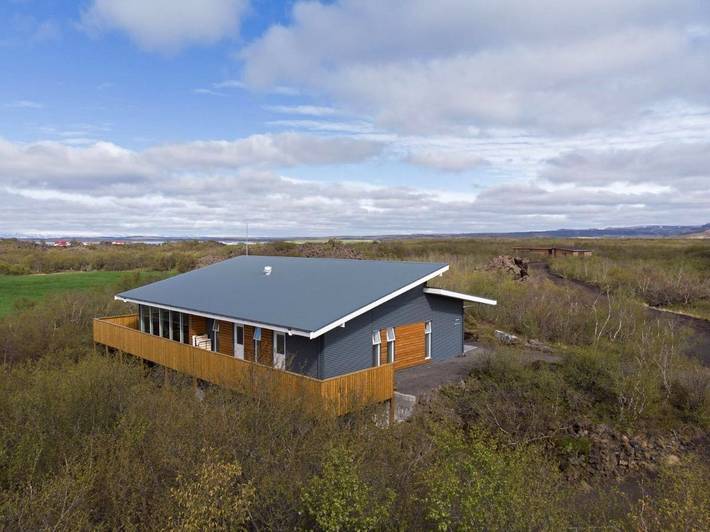 Maison d’hôte pour 3 personnes, avec vue ainsi que vue sur le lac et jardin en Islande - 4