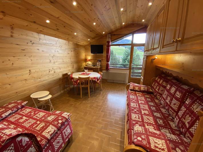 Gîte pour 5 personnes, avec Balcon dans Chinaillon