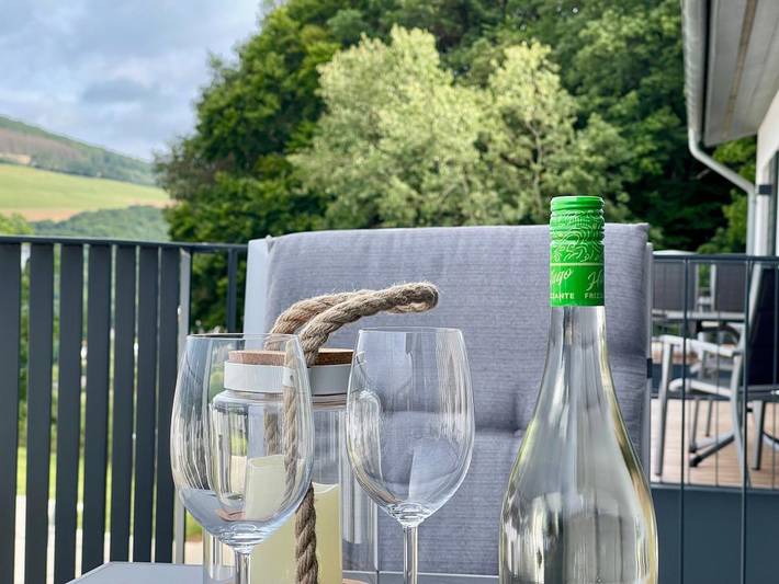 Ferienwohnung für 4 Personen, mit Balkon und Sauna in Diemelsee