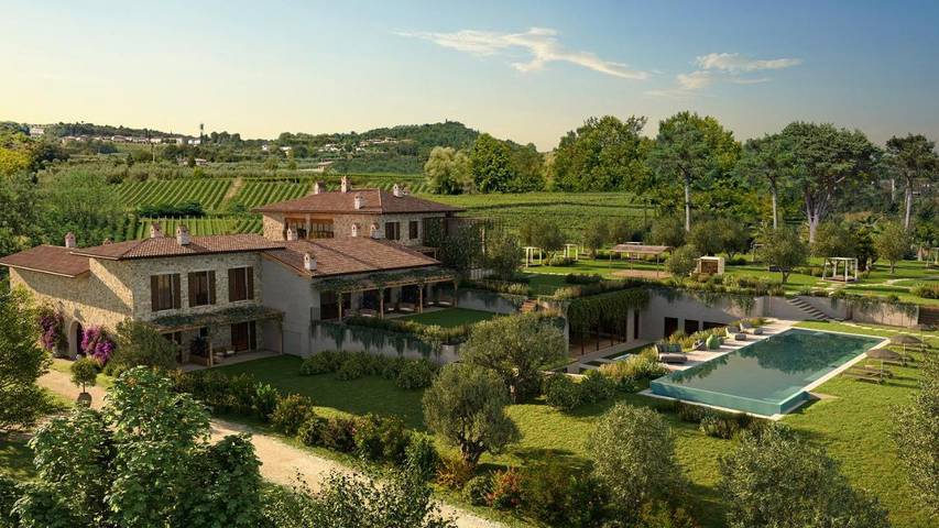 Resort per 2 persone, con giardino e panorama nonché piscina e sauna in Lombardia