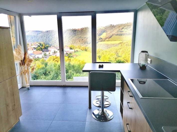 Gîte pour 4 personnes, avec vue à Bourscheid (Moselle)