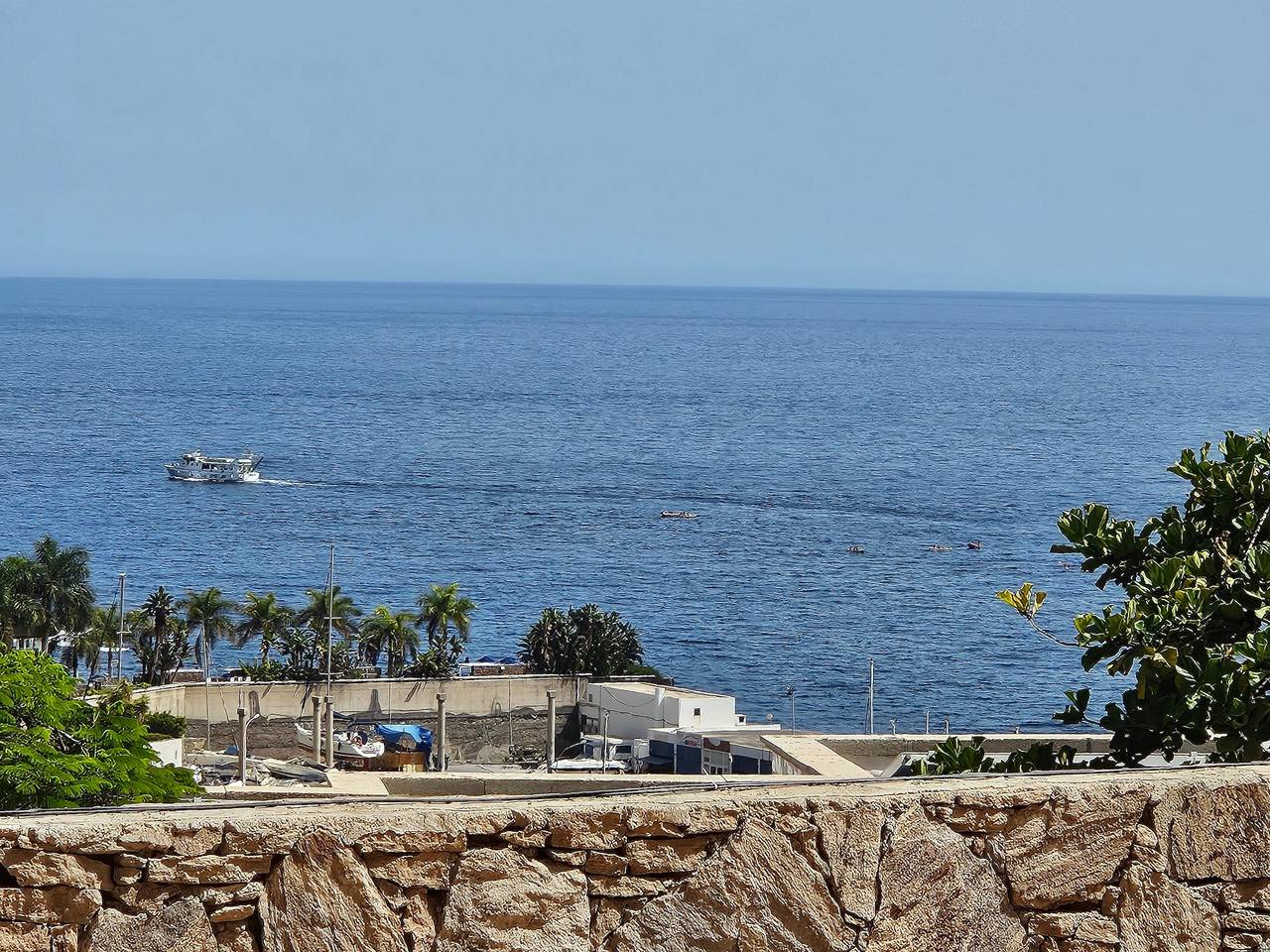 Geheel appartement, Vakantieappartement 'Casa Los Veleros F1' met zeezicht, wifi en airconditioning in Puerto Rico (Gran Canaria), Mogán