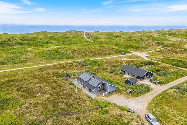 Villa für 6 Personen, mit Balkon/Terrasse und Sauna sowie Ausblick, mit Haustier in Hvide Sande