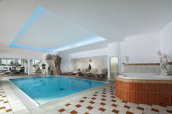 Ferienwohnung für 2 Personen, mit Balkon und Terrasse sowie Garten und Sauna