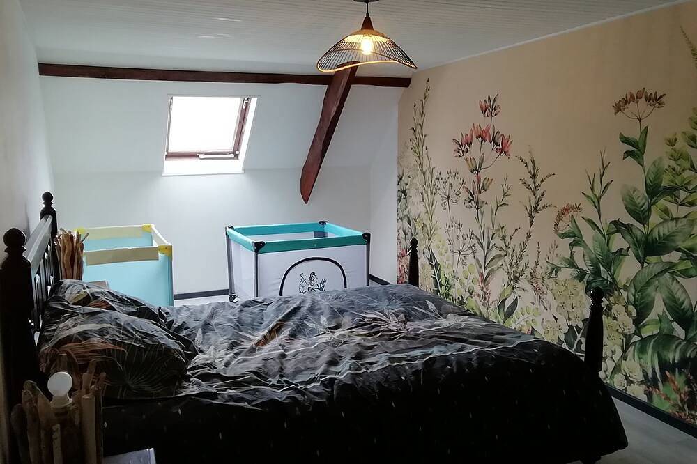 Seasonal rental, Near Coutainville (Manche), house sea and countryside in Anneville-sur-Mer, Coutances