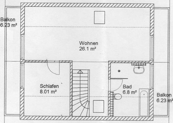 Ferienhaus für 5 Personen, mit Balkon und Terrasse sowie Garten und Ausblick in Mönkebude - 4