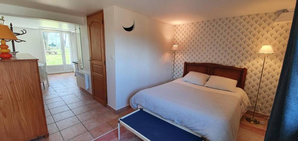 Appartement de vacances pour 2 personnes, avec vue et jardin