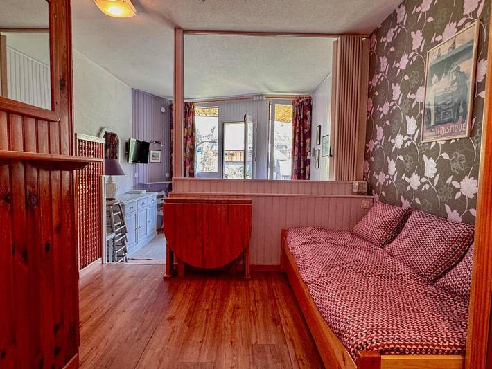 Studio entier, Studio cosy pour 3 personnes avec Wifi à Avoriaz in Morzine, Les Portes du Soleil