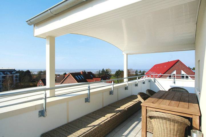 Ferienwohnung für 6 Personen, mit Balkon und Pool sowie Sauna in Duhnen - 4