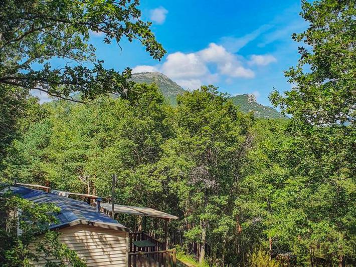 Mobil home pour 6 personnes, avec piscine et terrasse, animaux acceptés à Fenouillet - 2