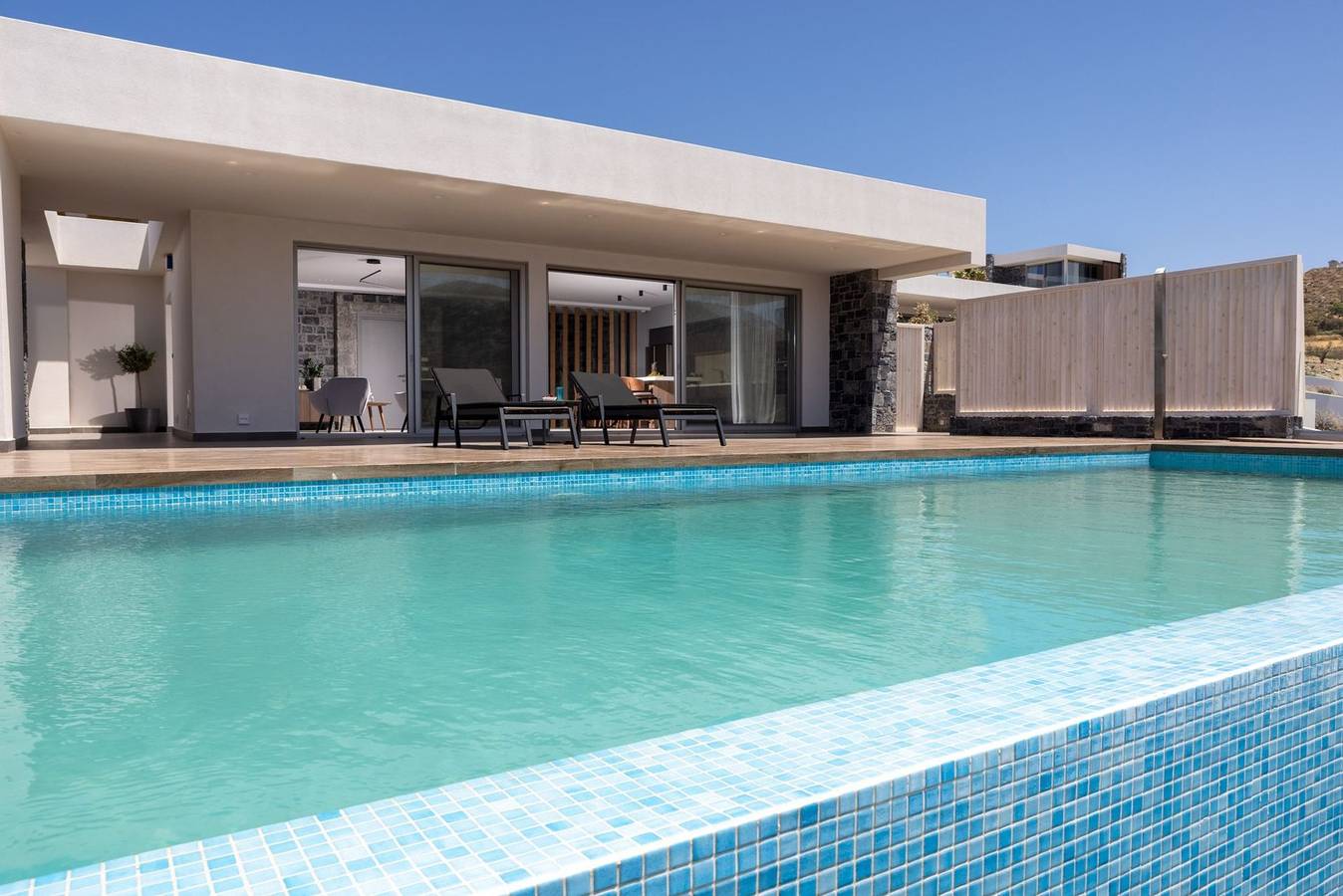 Villa für 10 Personen mit Garten in Agia Pelagia, Achlada