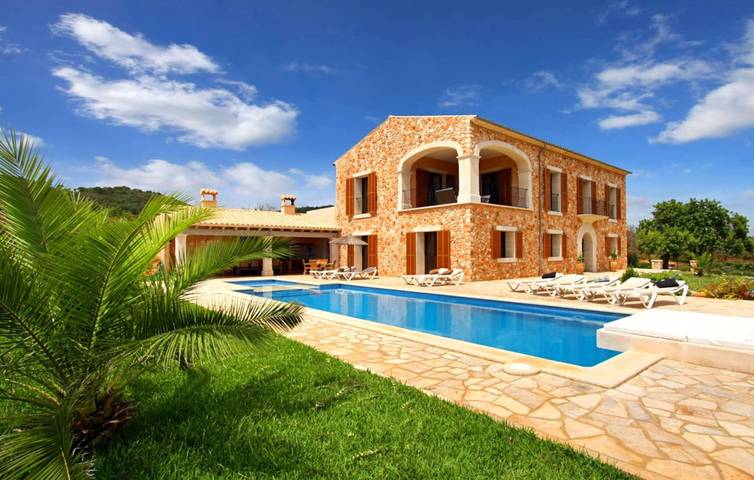 Apartment mit Meerblick, Pool, Terrasse und Grill | Nähe Stadtzentrum und Restaurants in s'Horta, Felanitx