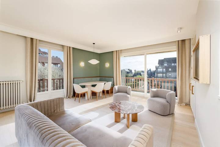 Location de vacances pour 6 personnes, avec Jardin à Deauville
