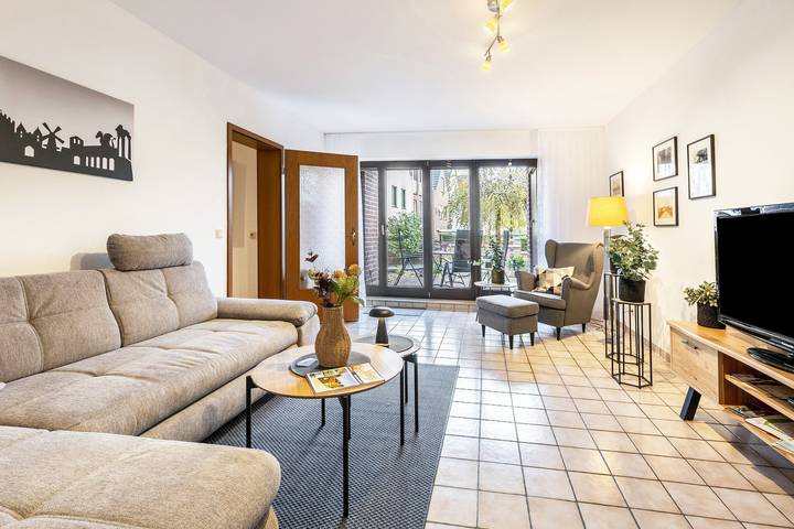 Ferienwohnung für 4 Personen, mit Garten am Niederrhein