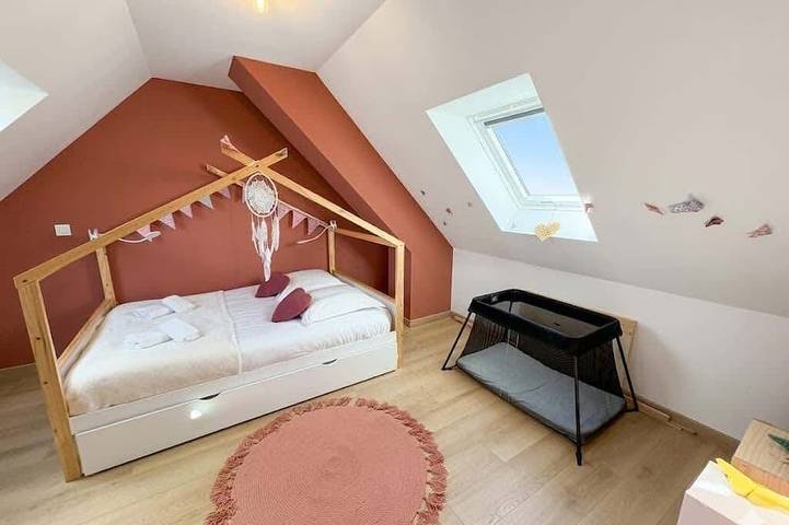 Ferienhaus für 4 Personen, mit Garten und Balkon - 1