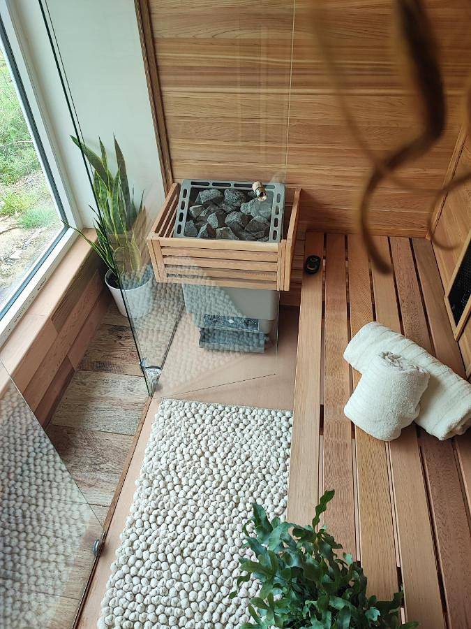 Location de vacances pour 2 personnes, avec piscine et jacuzzi ainsi que sauna et jardin à Grez-Doiceau - 3