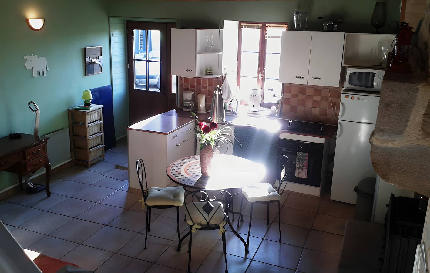 Casa rural «Le Courtil De Bourrien» con terraza y Wi-Fi in Languédias, Región de Dinan