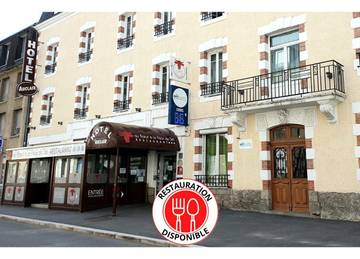 Hôtel pour 2 personnes, avec piscine et terrasse, animaux acceptés à Guéret