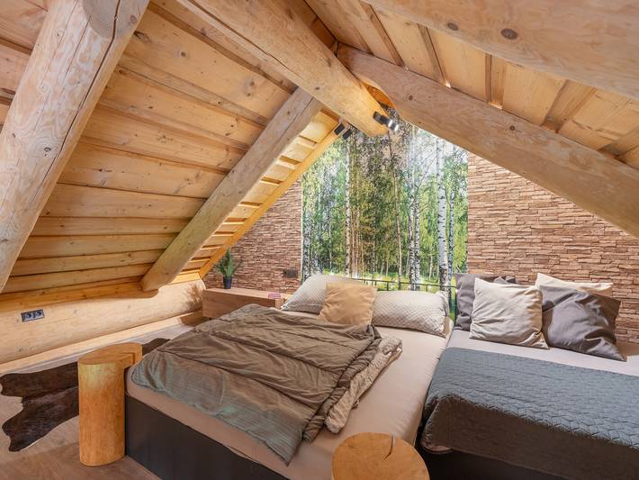 Ferienhaus für 2 Personen, mit Ausblick und Terrasse sowie Garten in Tschechien - 3